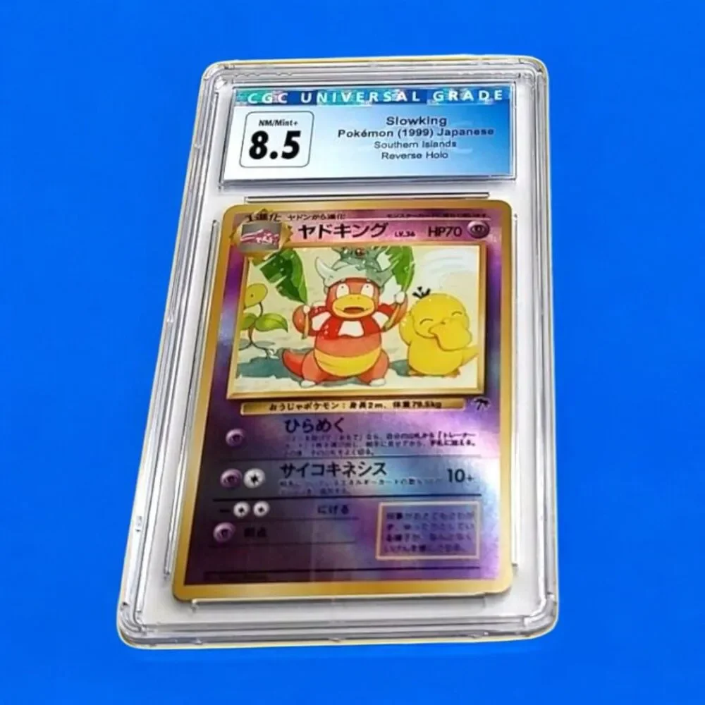 1999 Pokemon Slowking Southern Islands Japanese Reverse Holo CGC Grade 8.5 NM